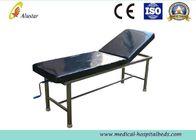Steel Examination Couch Ordinary Exam Table Message Bed With Adjustable Backrest (ALS-EX105a)