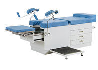 Powder Coated Steel Gynecological Portable Examination Couch Hospital Bed Table With Drawer